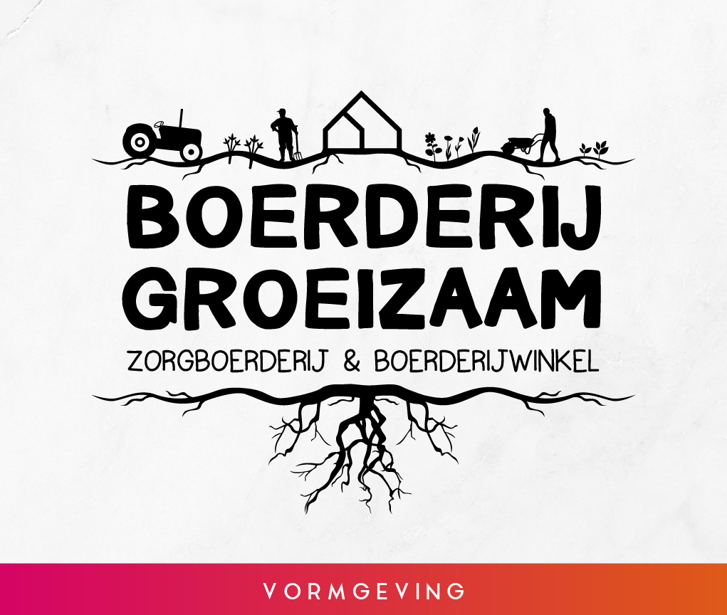 Vormgeving Logo Boerderij Groeizaam